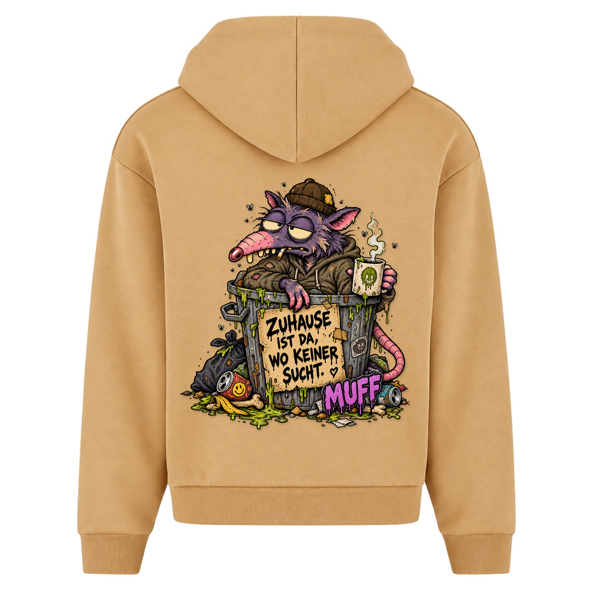 Muff - U. Beige - Rueckseite