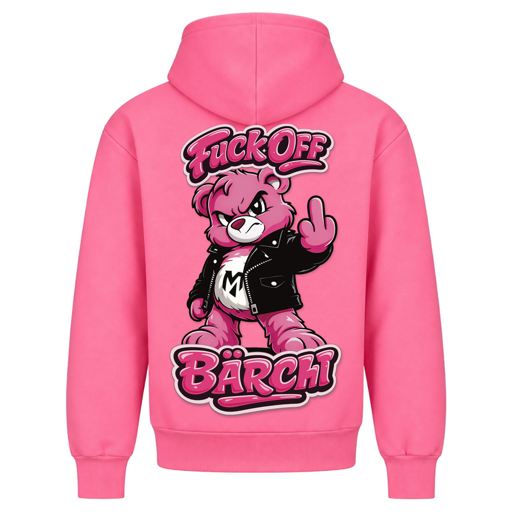 F*uck off Bärchi - Bubblegum Pink - Rueckseite