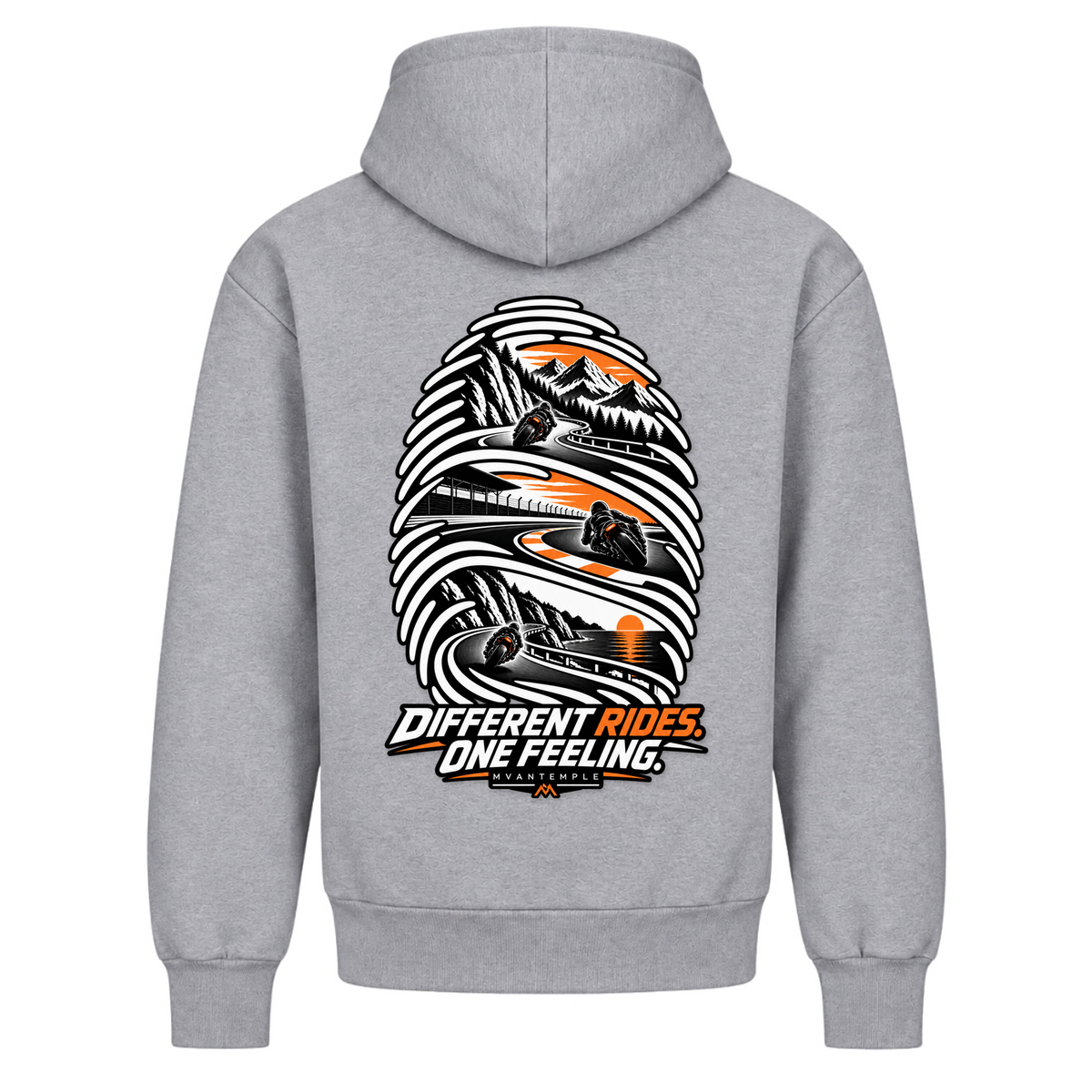 Different Rides - Heather Grey - Rueckseite