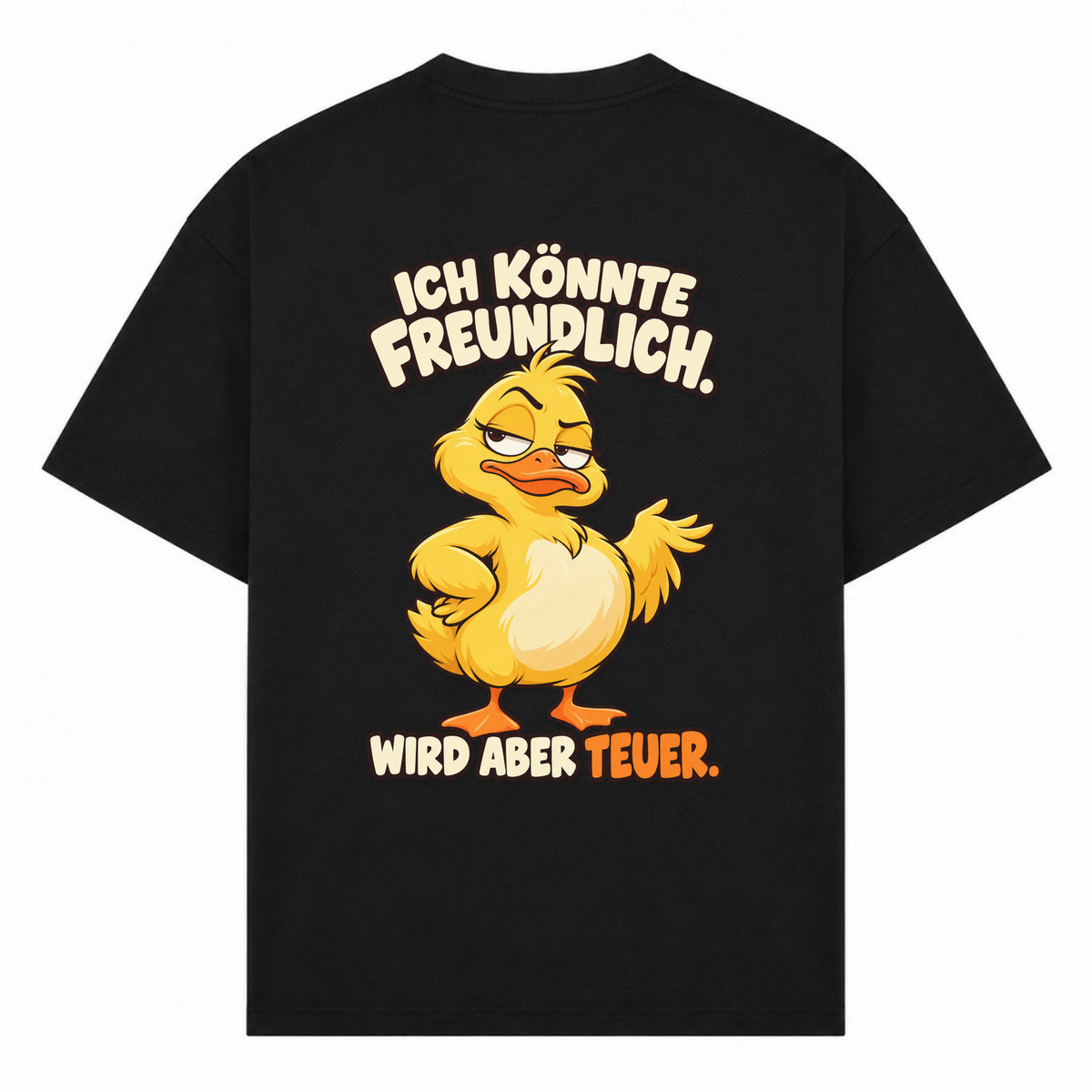 Ich könnte... - Schwarz - Rueckseite