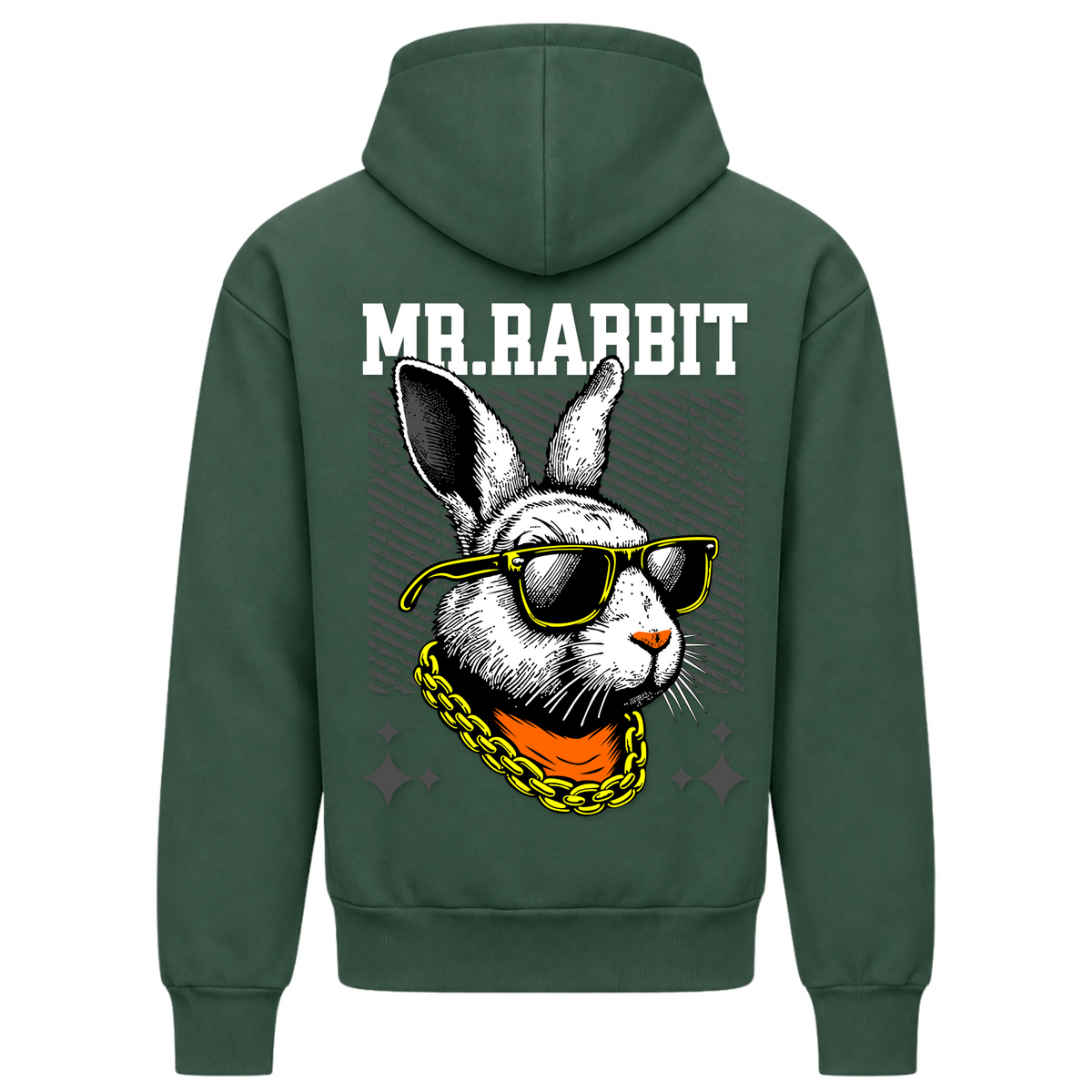 Mr. Rabbit - Bottle Green - Rueckseite