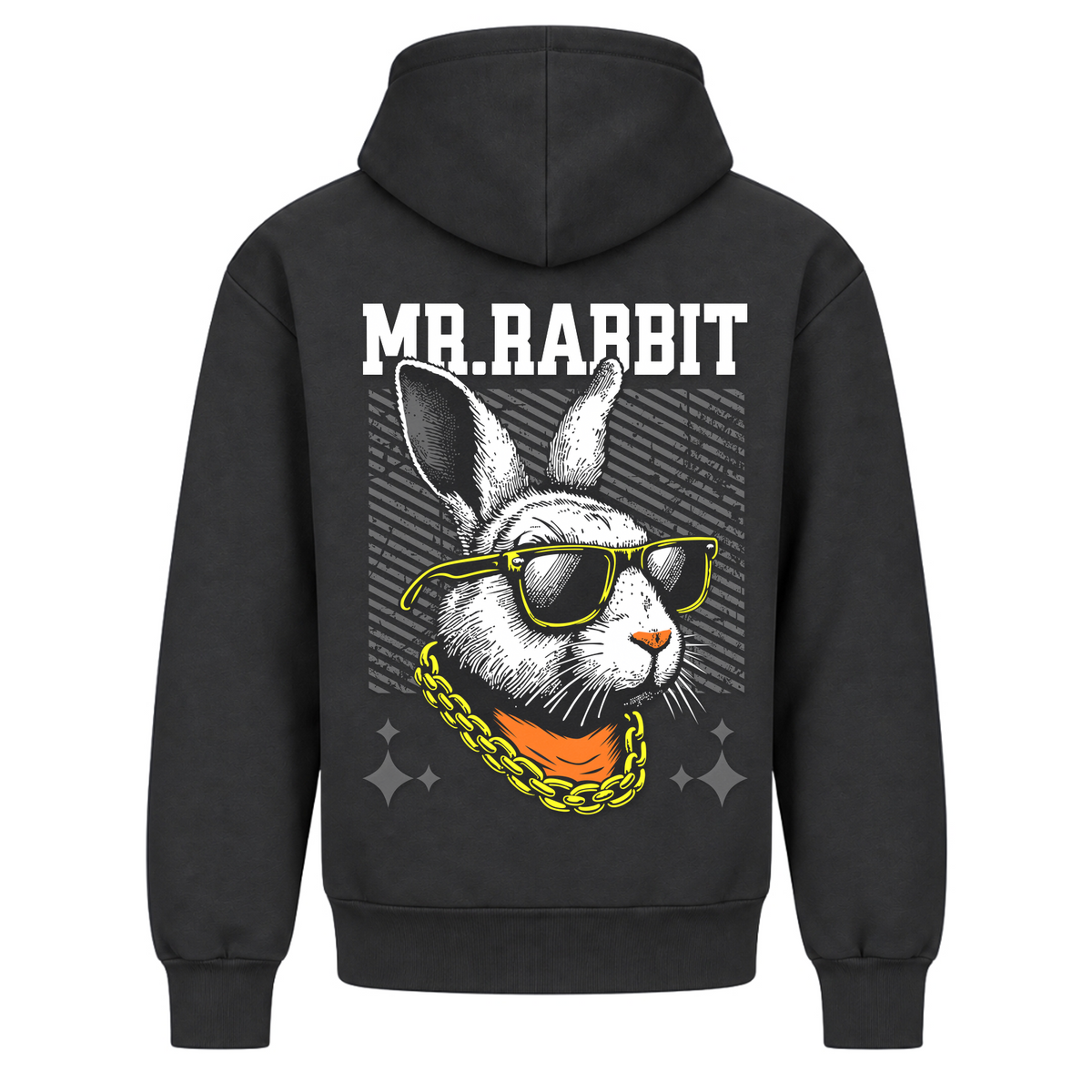 Mr. Rabbit - Solid Charcoal - Rueckseite