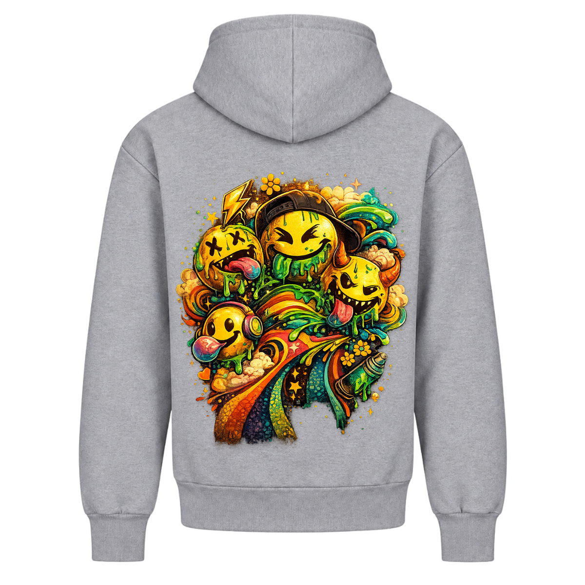 Crizzle Smile - Heather Grey - Rueckseite