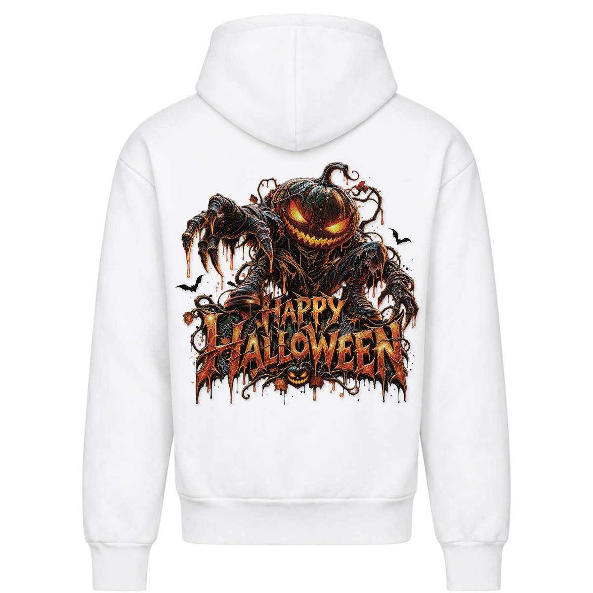 Happy Halloween - Arctic White - Rueckseite