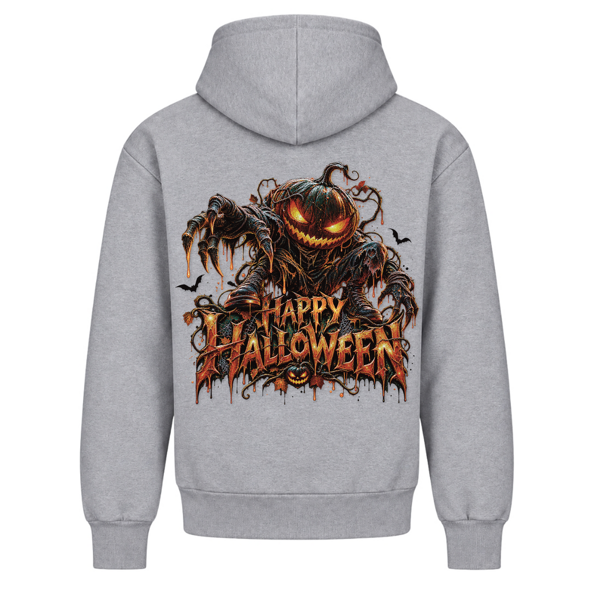 Happy Halloween - Heather Grey - Rueckseite