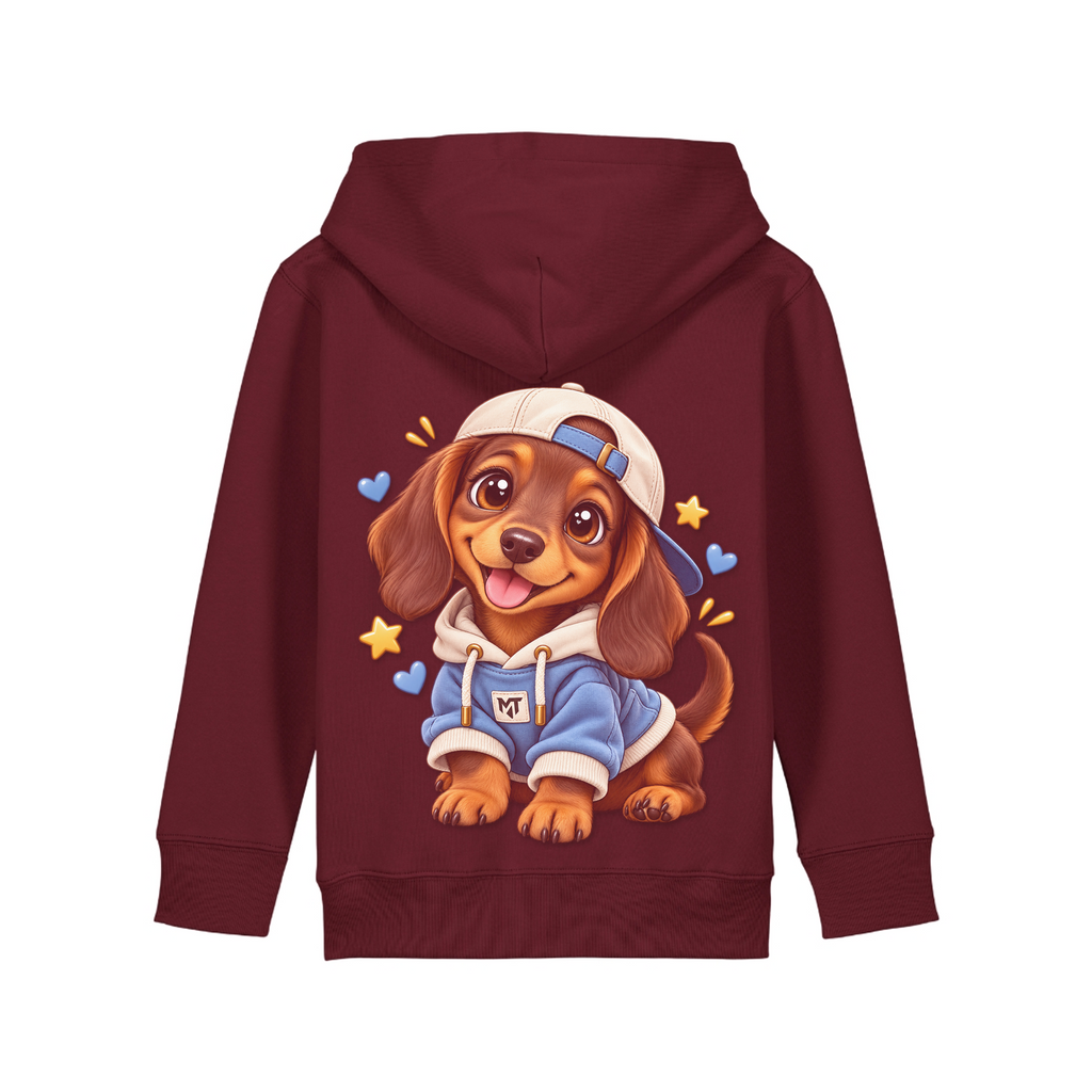 Dackel - Burgundy - Rueckseite