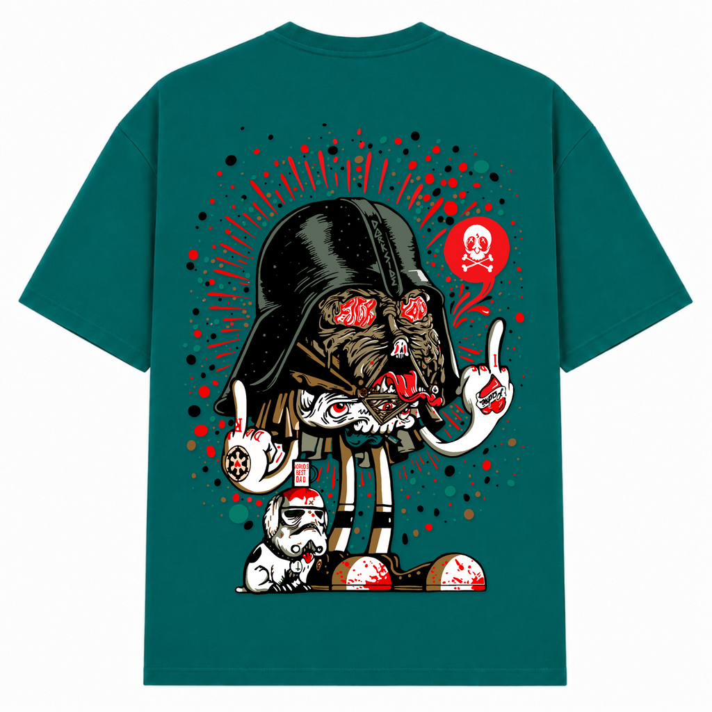 Darth F*uck - Green - Rueckseite