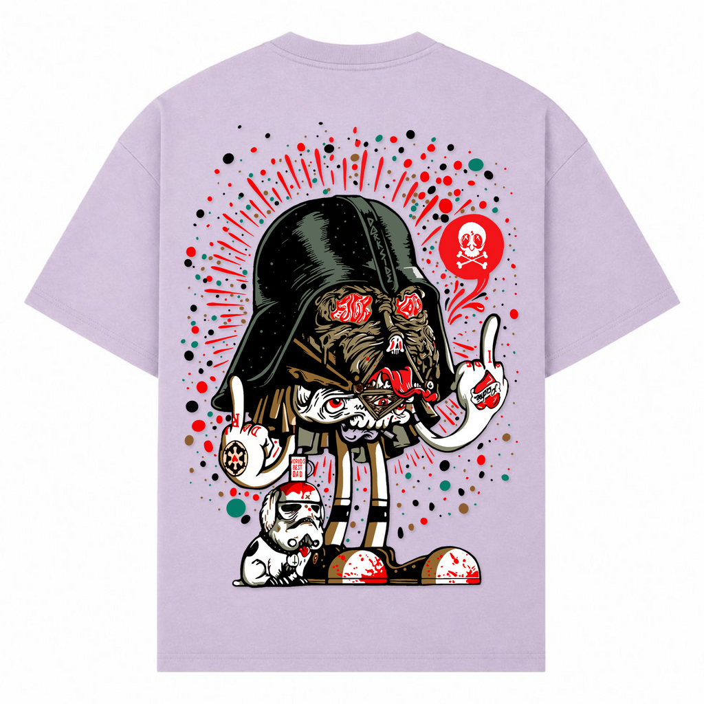 Darth F*uck - lilac - Rueckseite