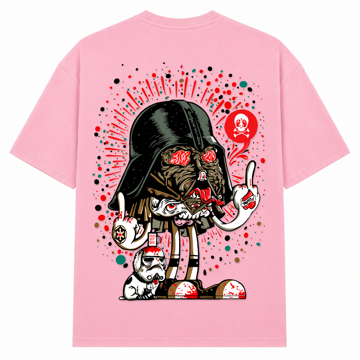 Darth F*uck - Soft Pink  - Rueckseite