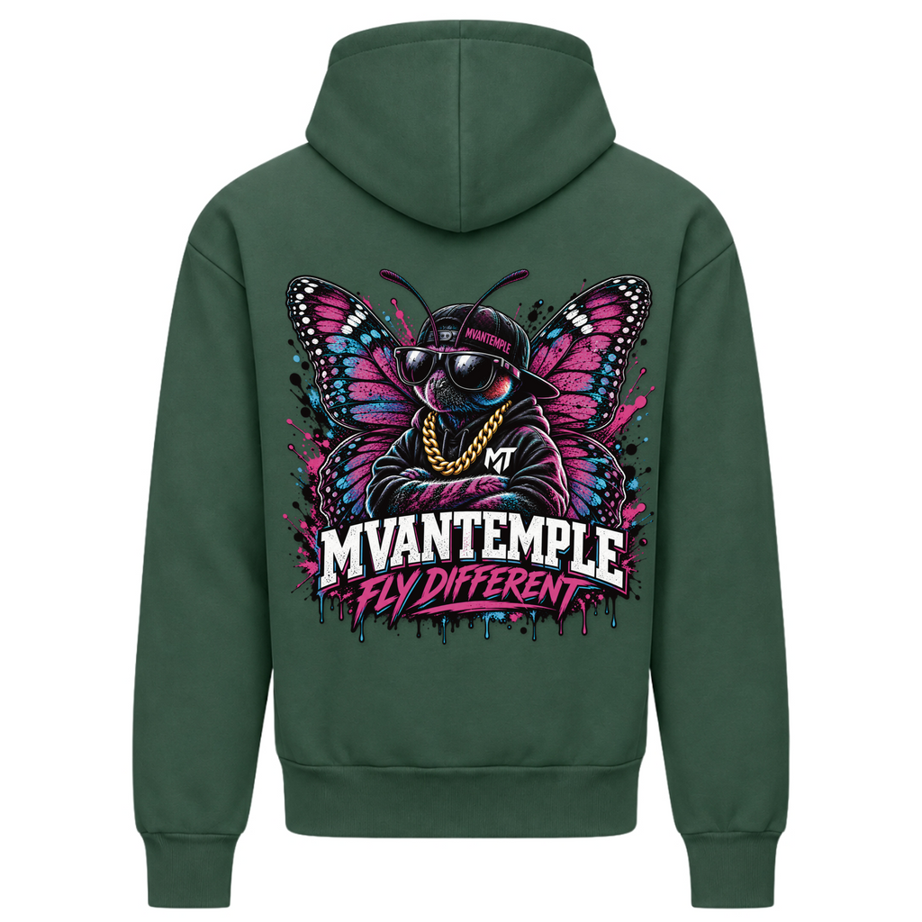 Fly Different - Bottle Green - Rueckseite