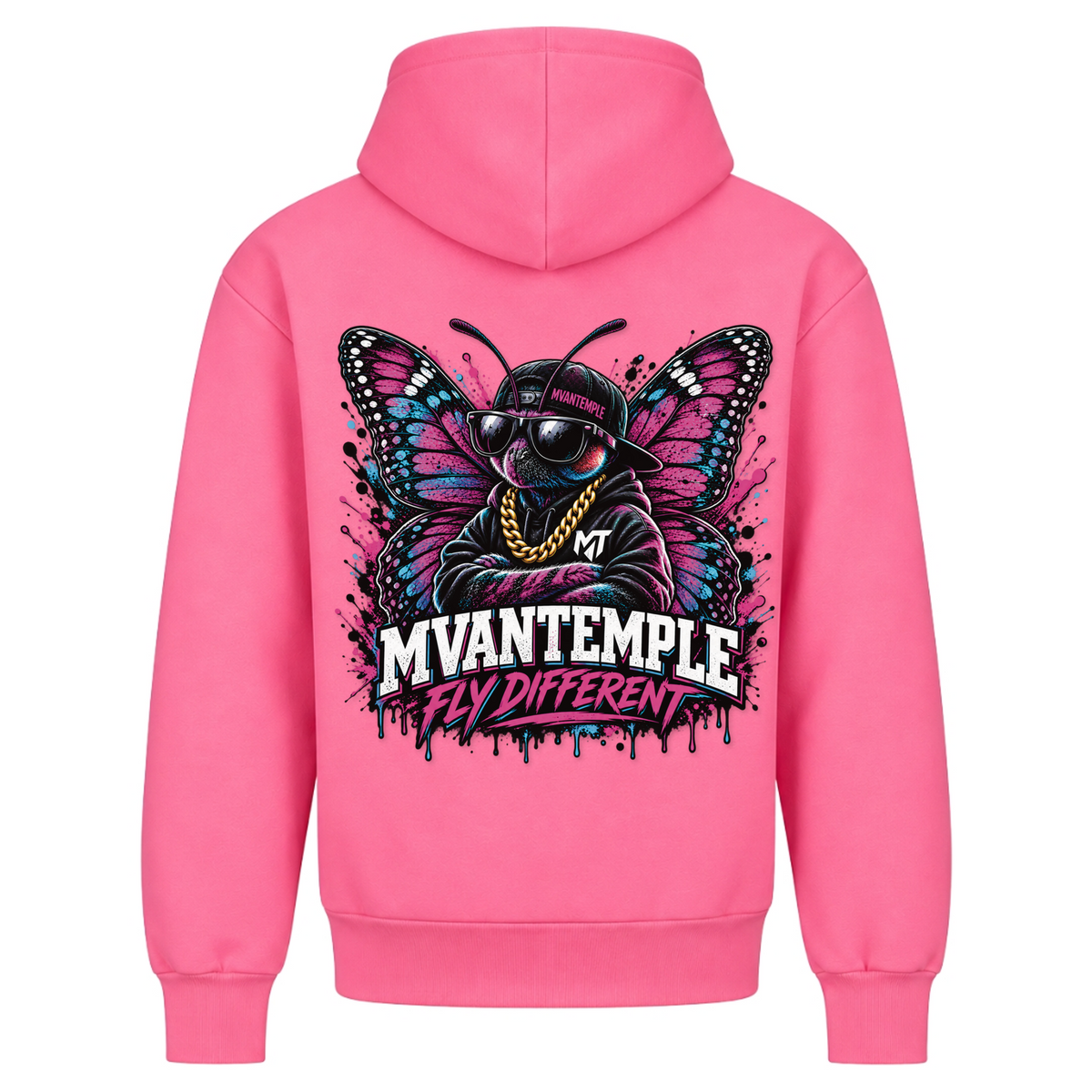 Fly Different - Bubblegum Pink - Rueckseite