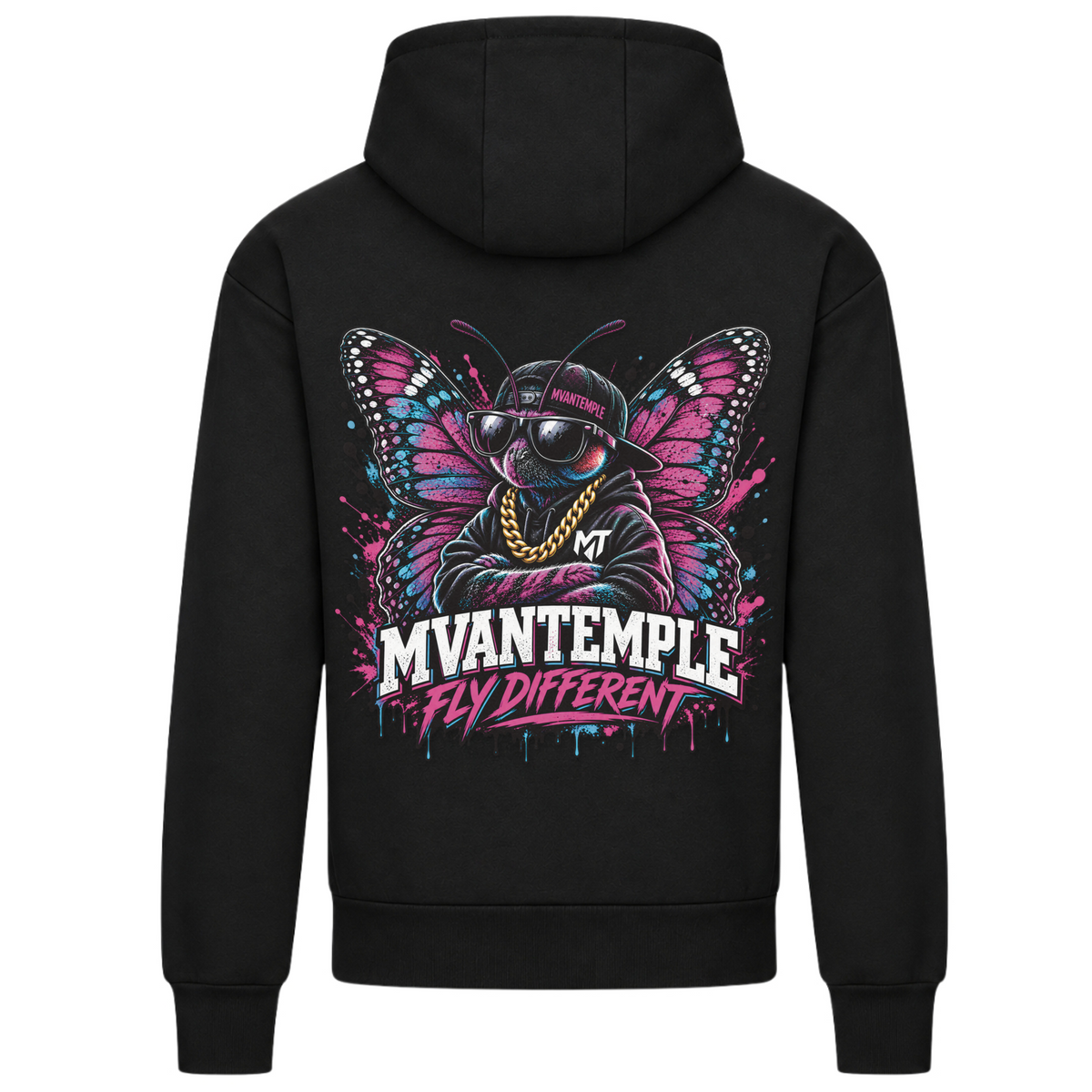 Fly Different - Deep Black - Rueckseite