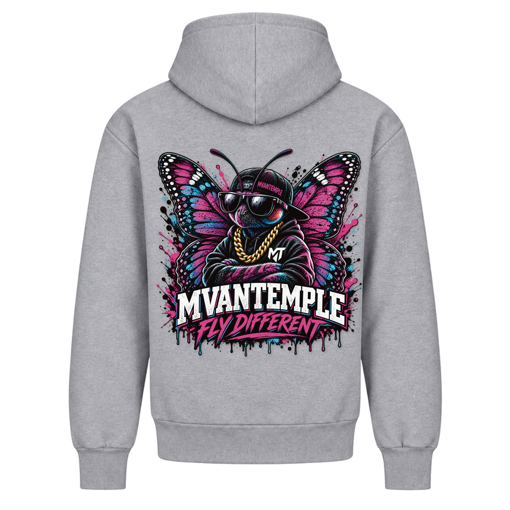 Fly Different - Heather Grey - Rueckseite